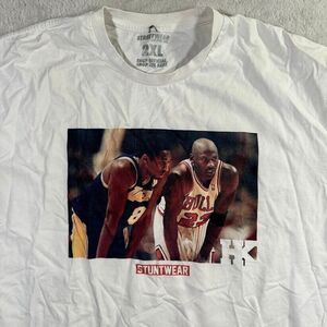 Streetwear Official x Stuntwear HK Jordan Kobe XXL T-Shirt Chicago‎ Bulls Lakers